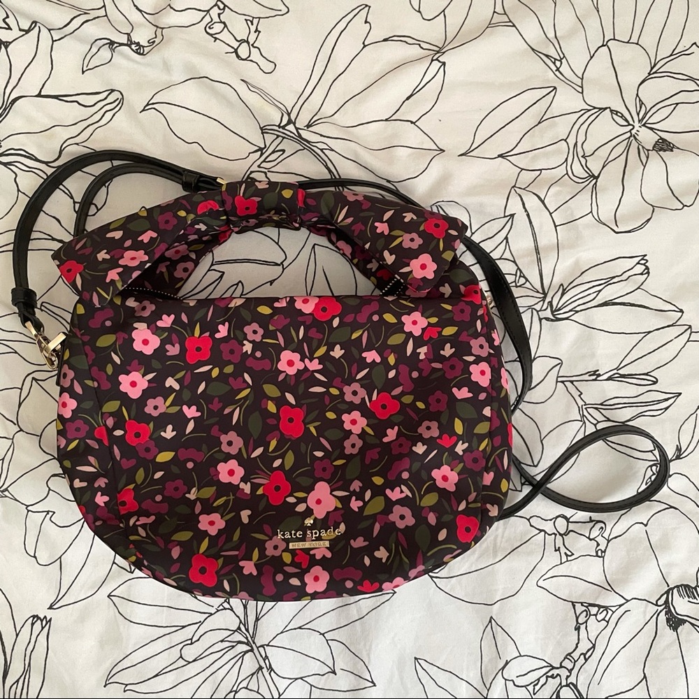 kate spade floral crossbody